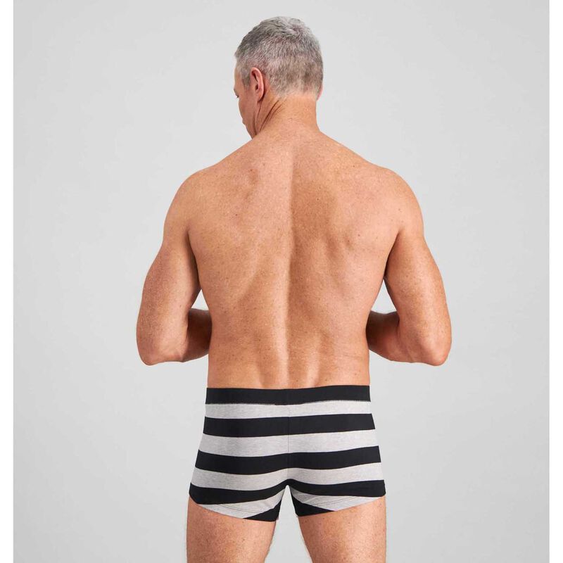 Bendon Rugby Stripe Mens Trunk image number 1